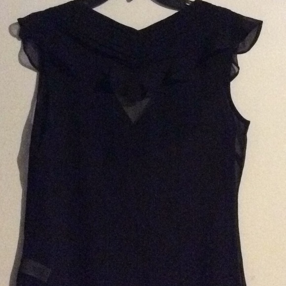 Banana Republic Black Cute Top - Picture 6 of 7
